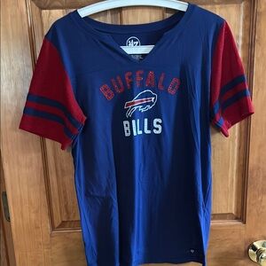 Buffalo Bills Blue and Red T-Shirt
